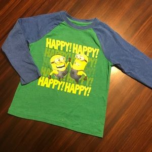 3T Minion shirt